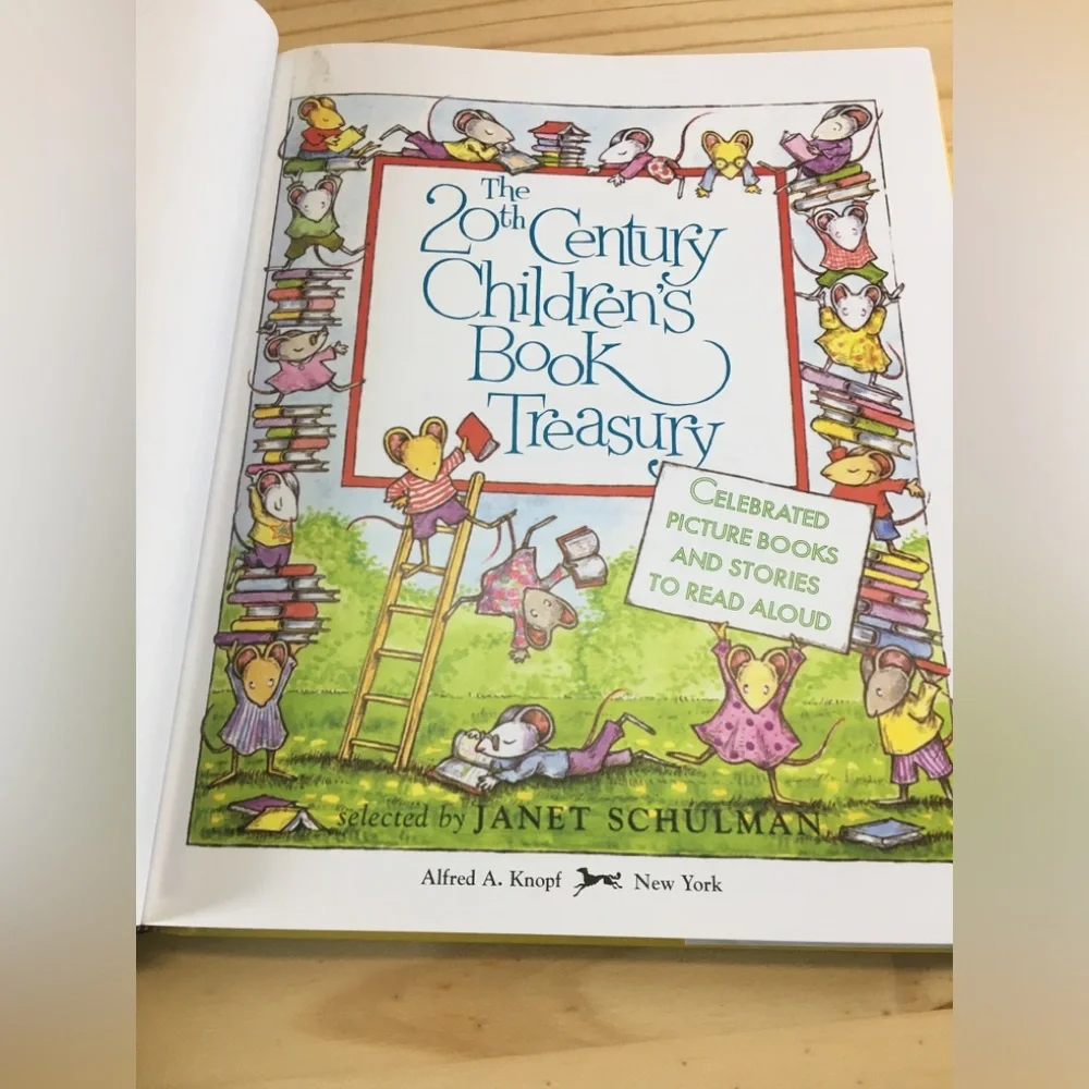 The 20th Century Children's Book Treasury - Yellow/Cream Cover